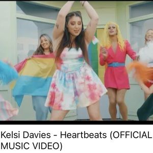 Heartbeats Babydoll Tie Dye Dress